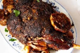 leg of lamb slow cooker moroccan