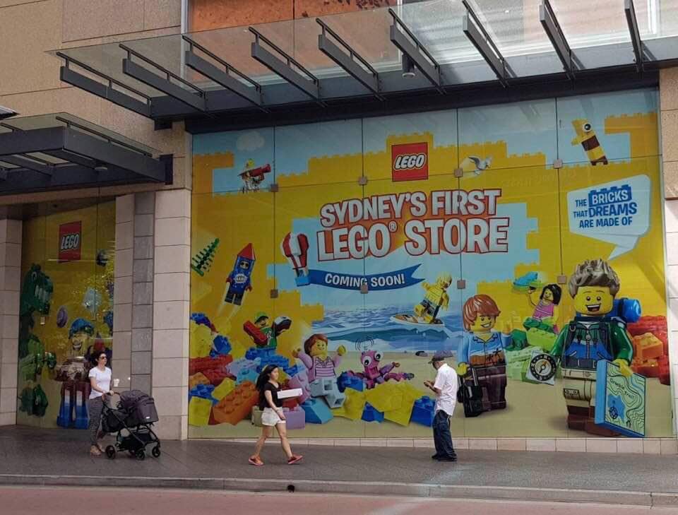 lego store sydney