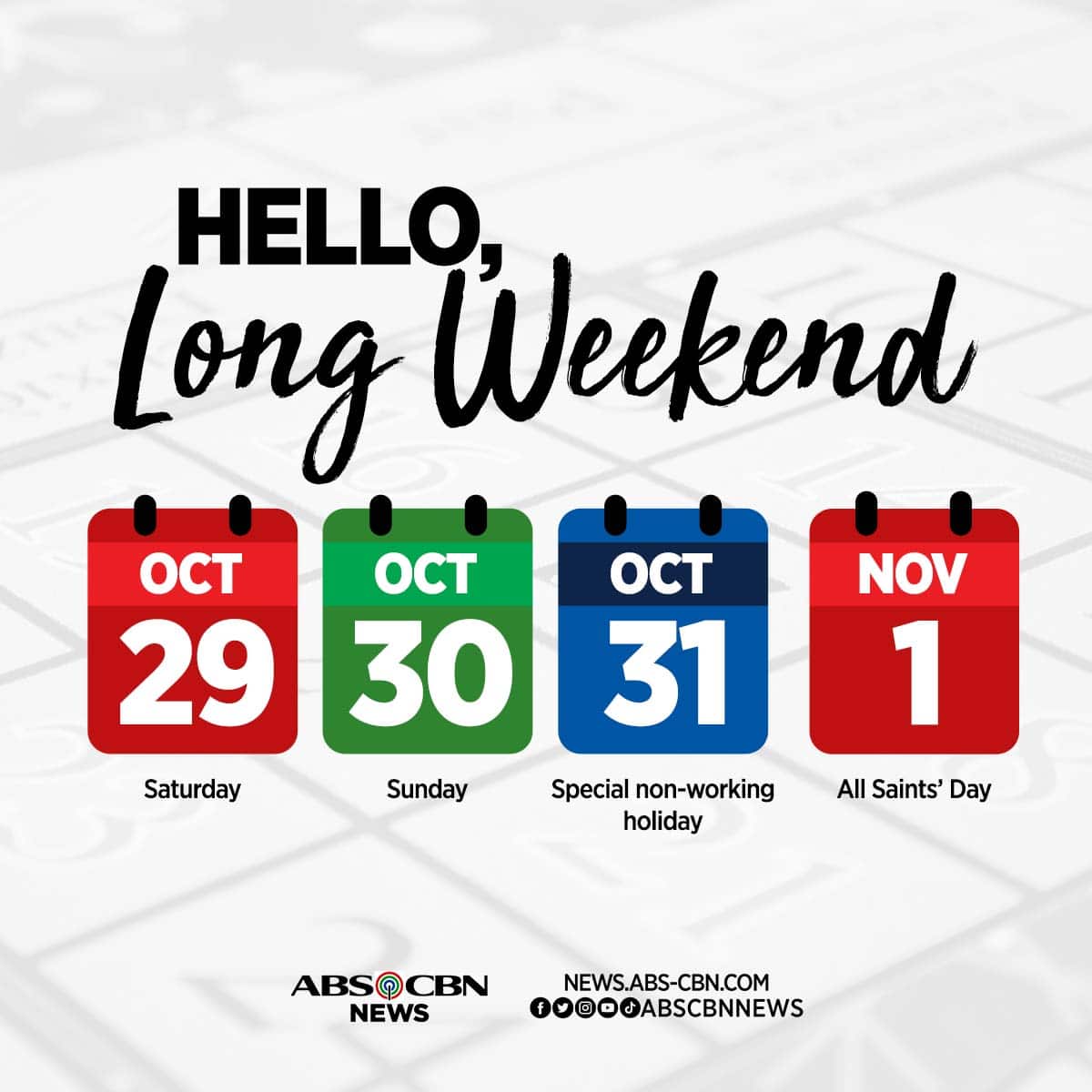 Plan Your Perfect Long Weekend in October