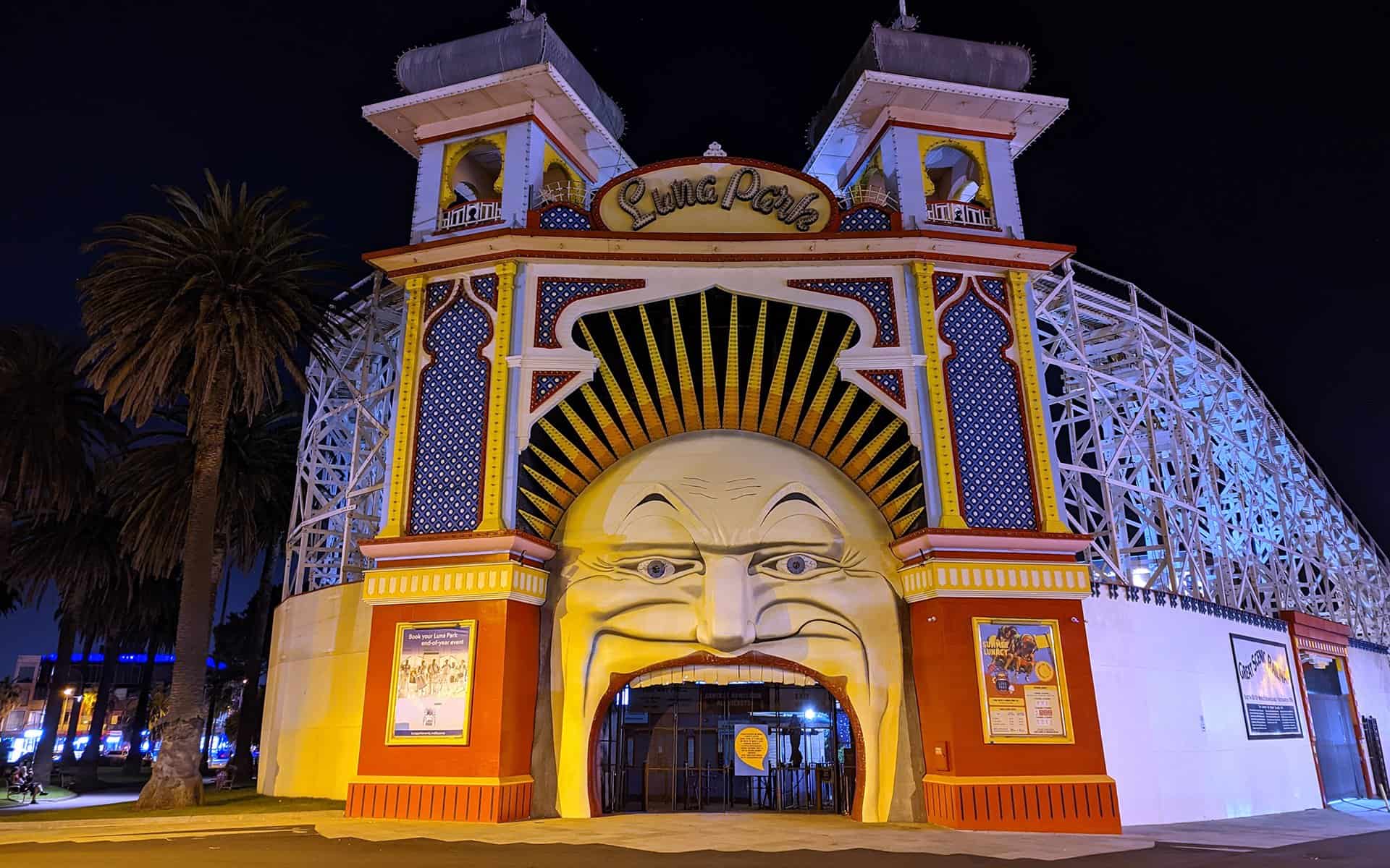 luna park in melbourne