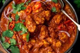 madras curry chicken