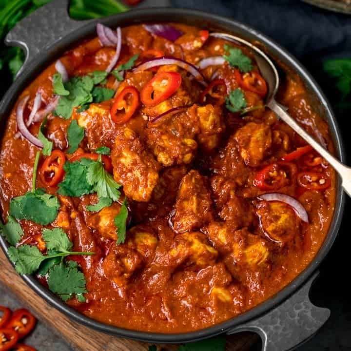 madras curry chicken