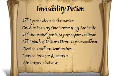 magic potion recipe