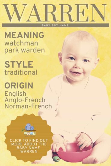 meaning of the name warren