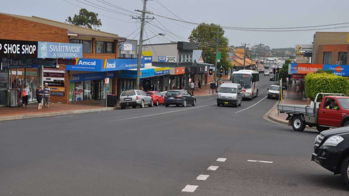 merimbula town centre