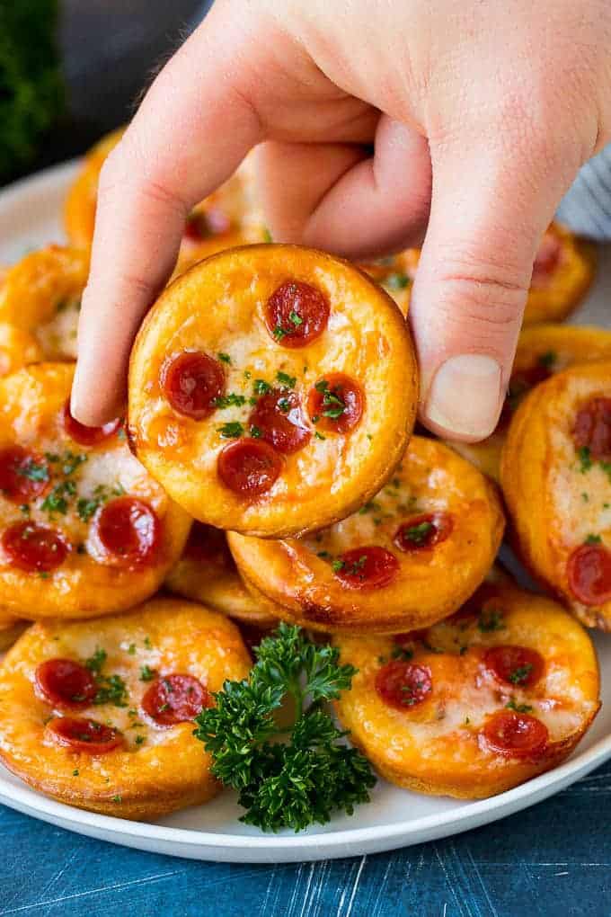 mini pizzas