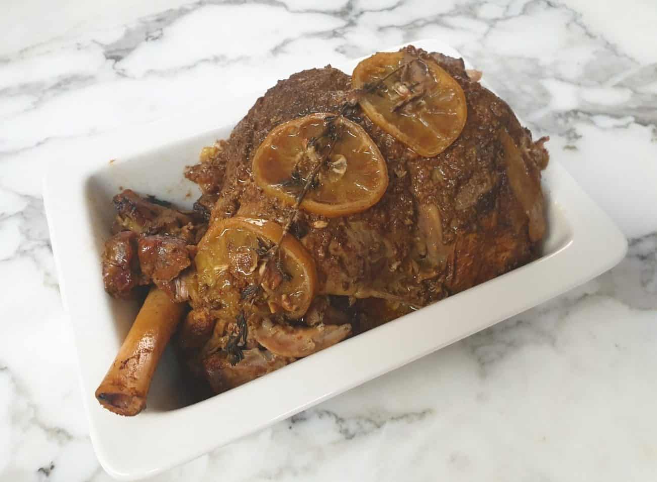 moroccan lamb leg slow cooker