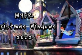 myer christmas windows 2022