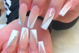 nail designs white