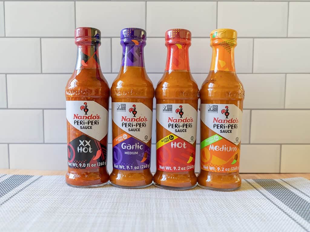 nando peri peri sauces