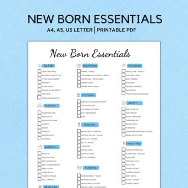 newborn essentials checklist