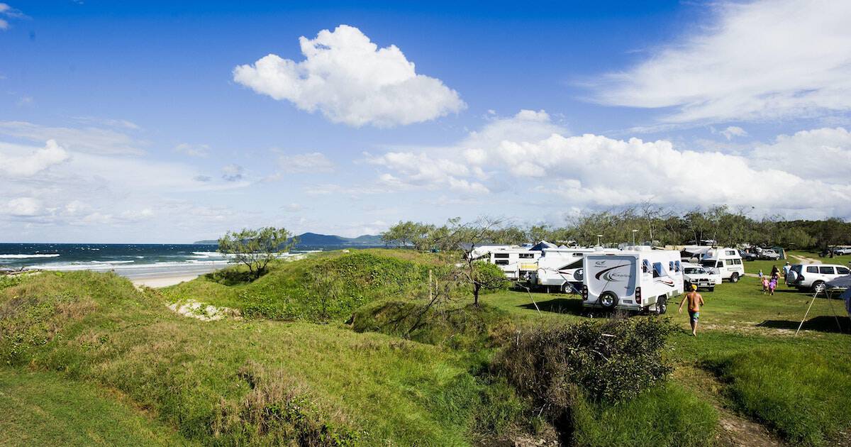 noosa north shore camping ground