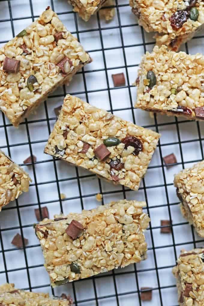 nut free muesli bar recipe