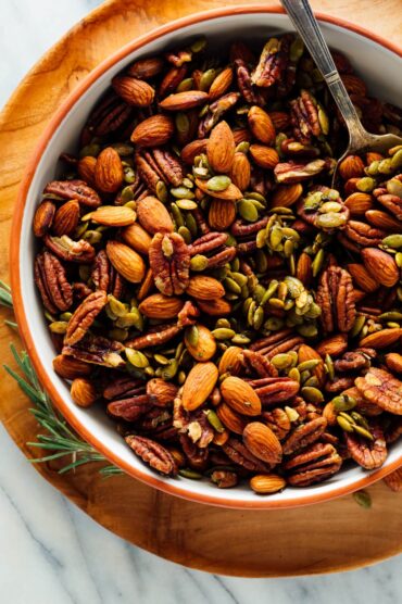 nut roasting recipes