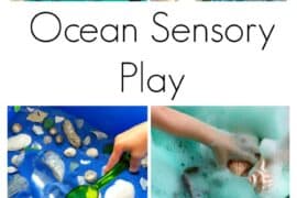 ocean sensory play