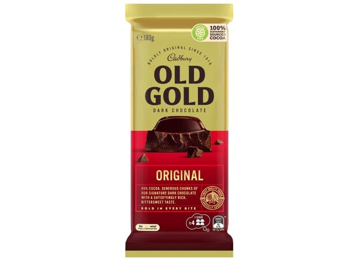 old gold chocolate