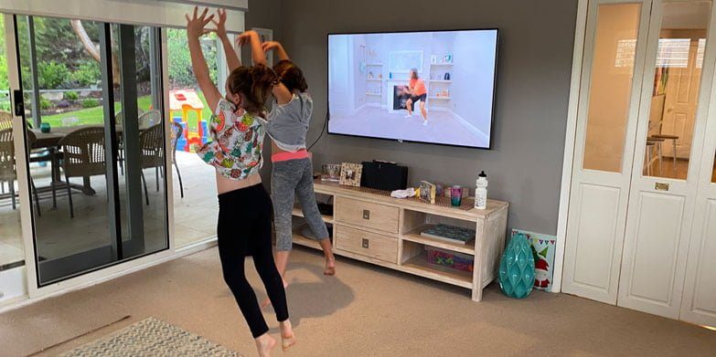 online workouts for kids sydney