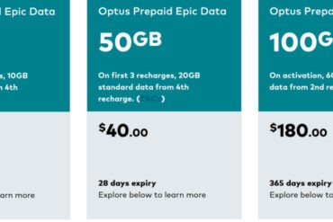 optus plan prepaid