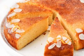 orange and almond cakes