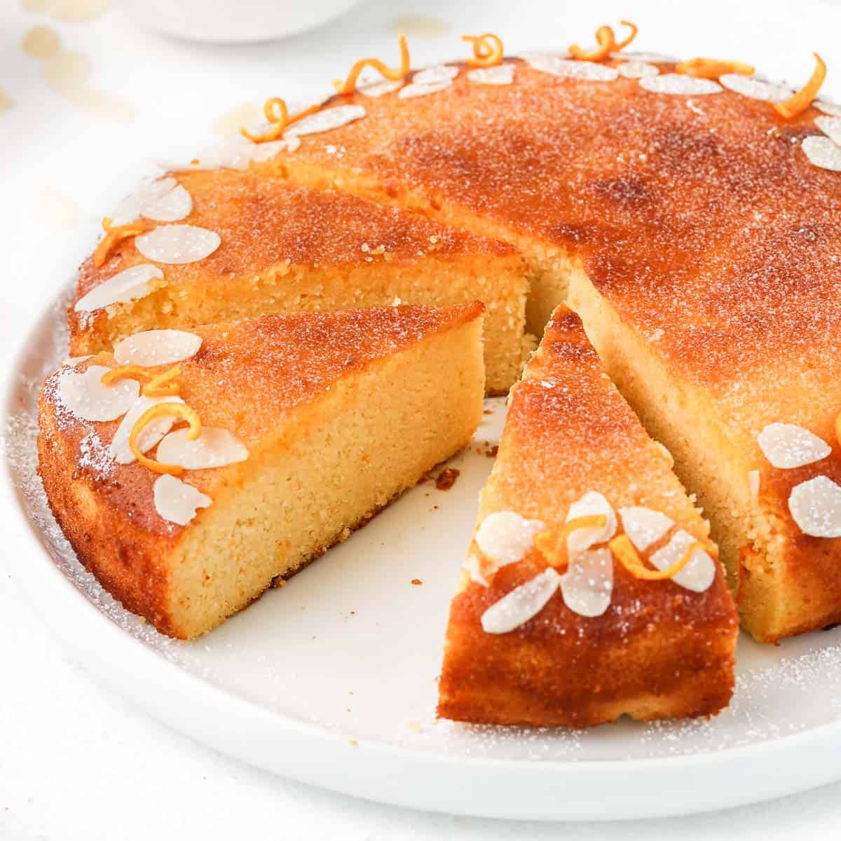 orange and almond cakes