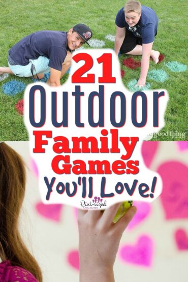 outdoor games for families