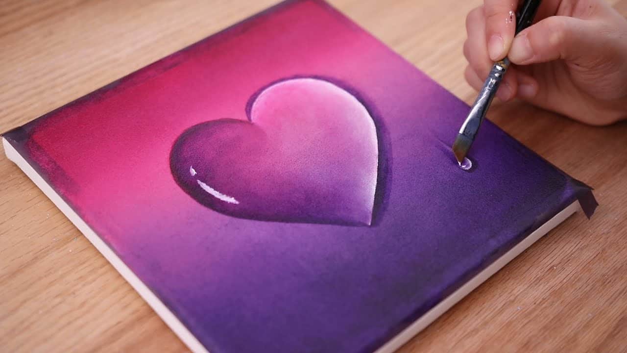 paint a heart