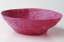 paper mache bowls