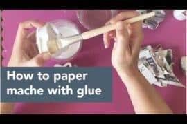 paper mache recipe glue and water