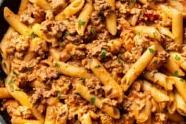 pasta recipes mince