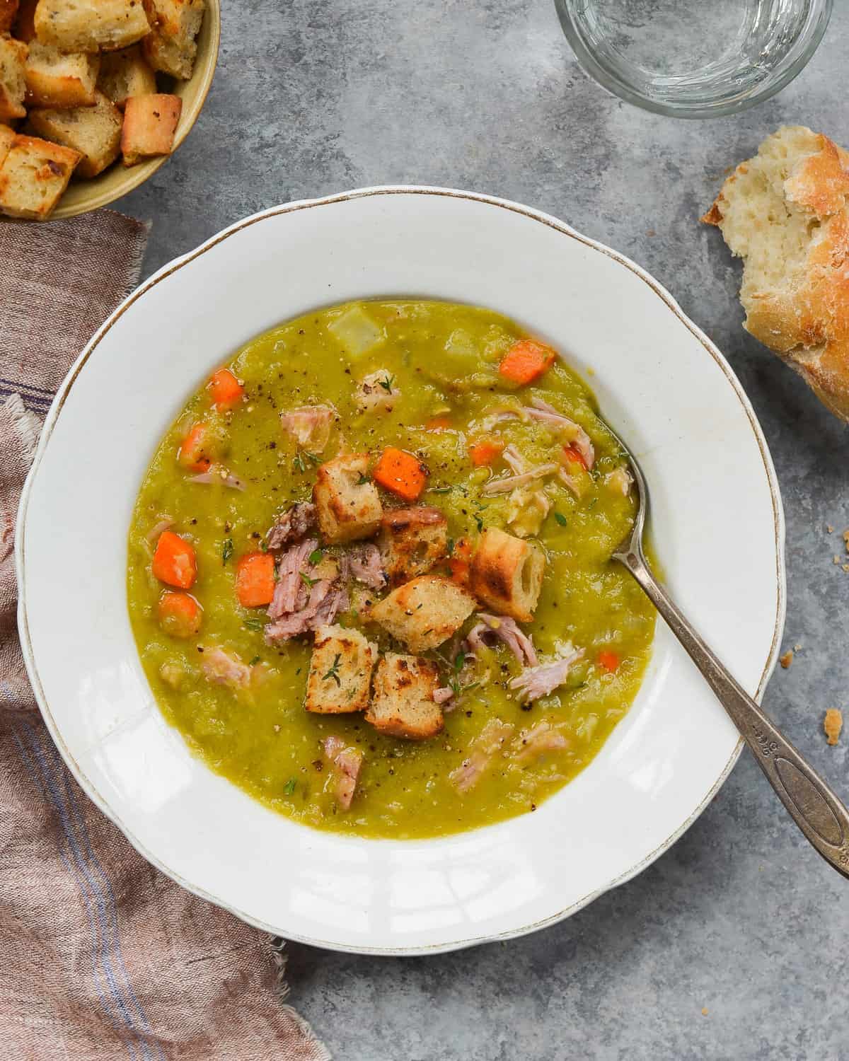 peas and ham soup