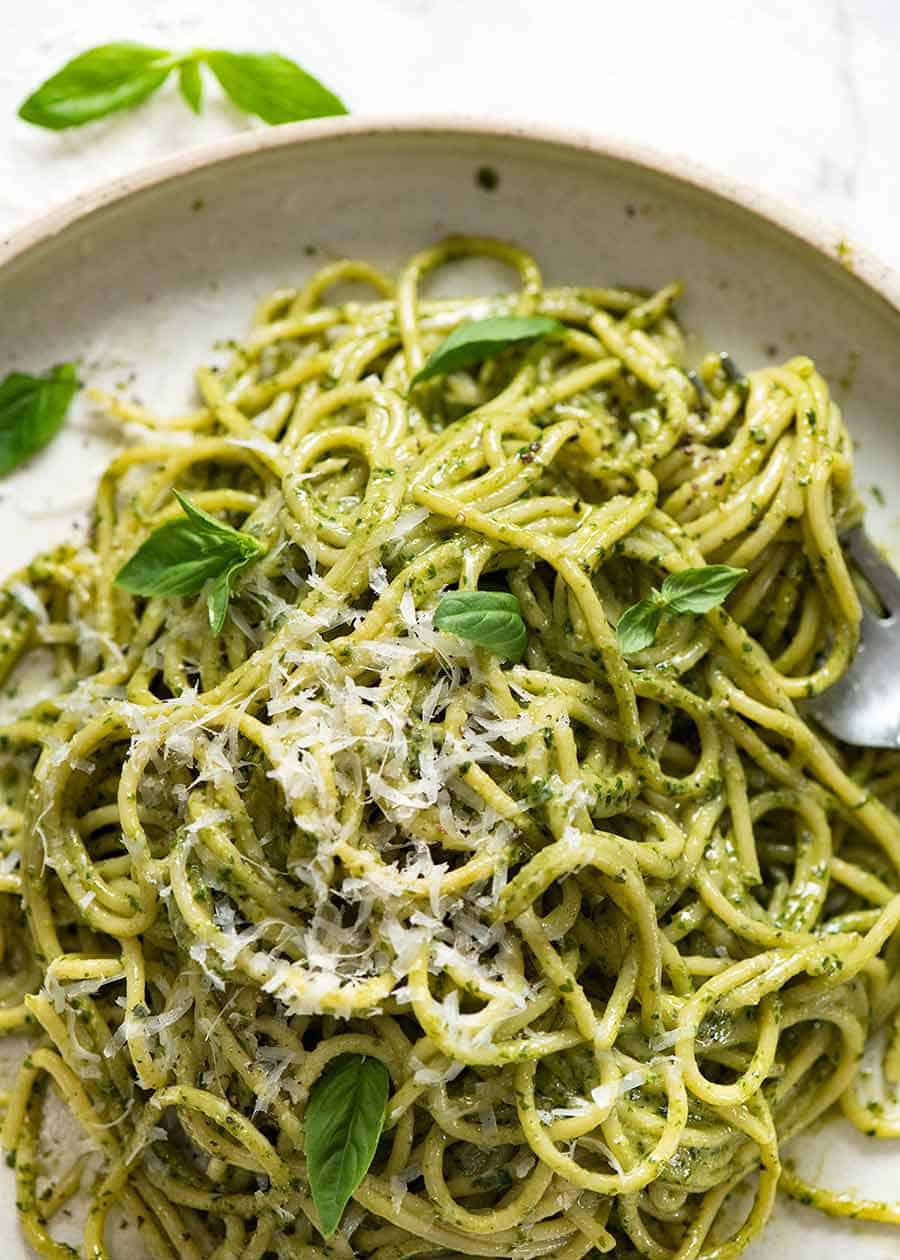 pesto and pasta