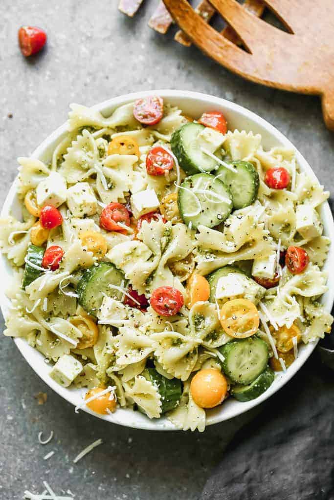 pesto pasta cold