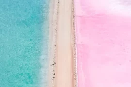 pink lake adelaide