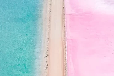 pink lake adelaide