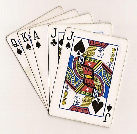 playing deck of cards