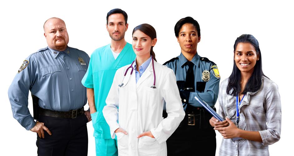 police and nurses