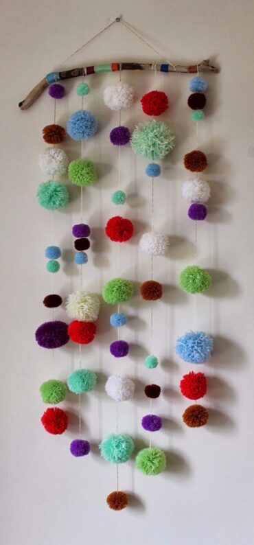 pom poms craft ideas