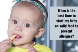 pros and cons of starting solids at 4 months