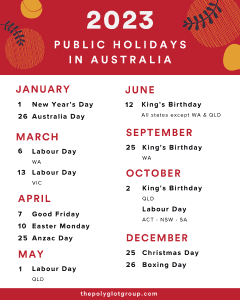 public holidays qld australia