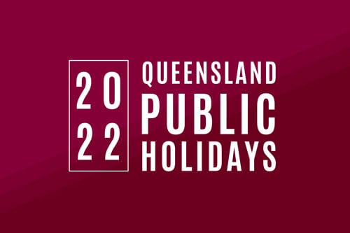 public holidays qld