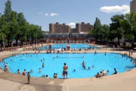 public swim pool