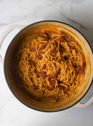 pumpkin bacon pasta