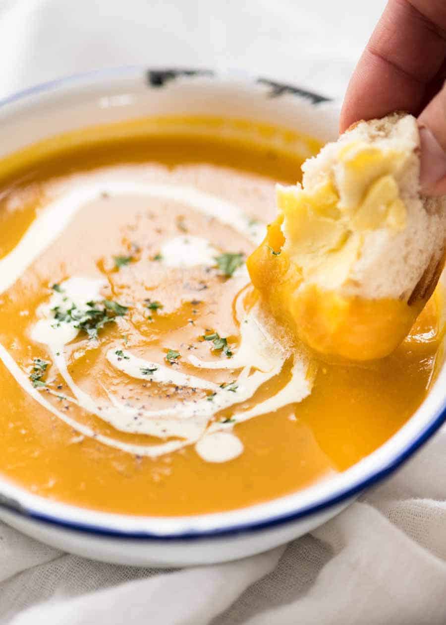 pumpkin soup recipe easy