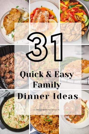 quick and easy dinner for family