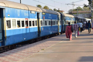 railway station train