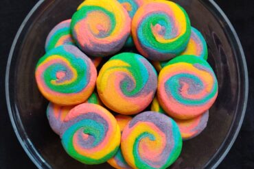 rainbow biscuits