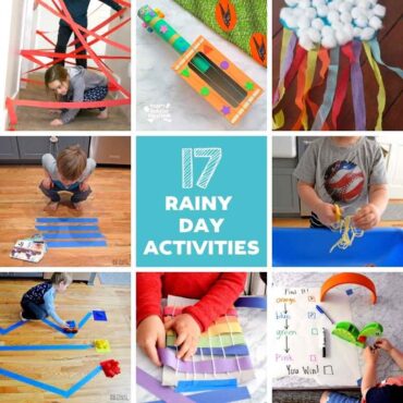 rainy day at home activities