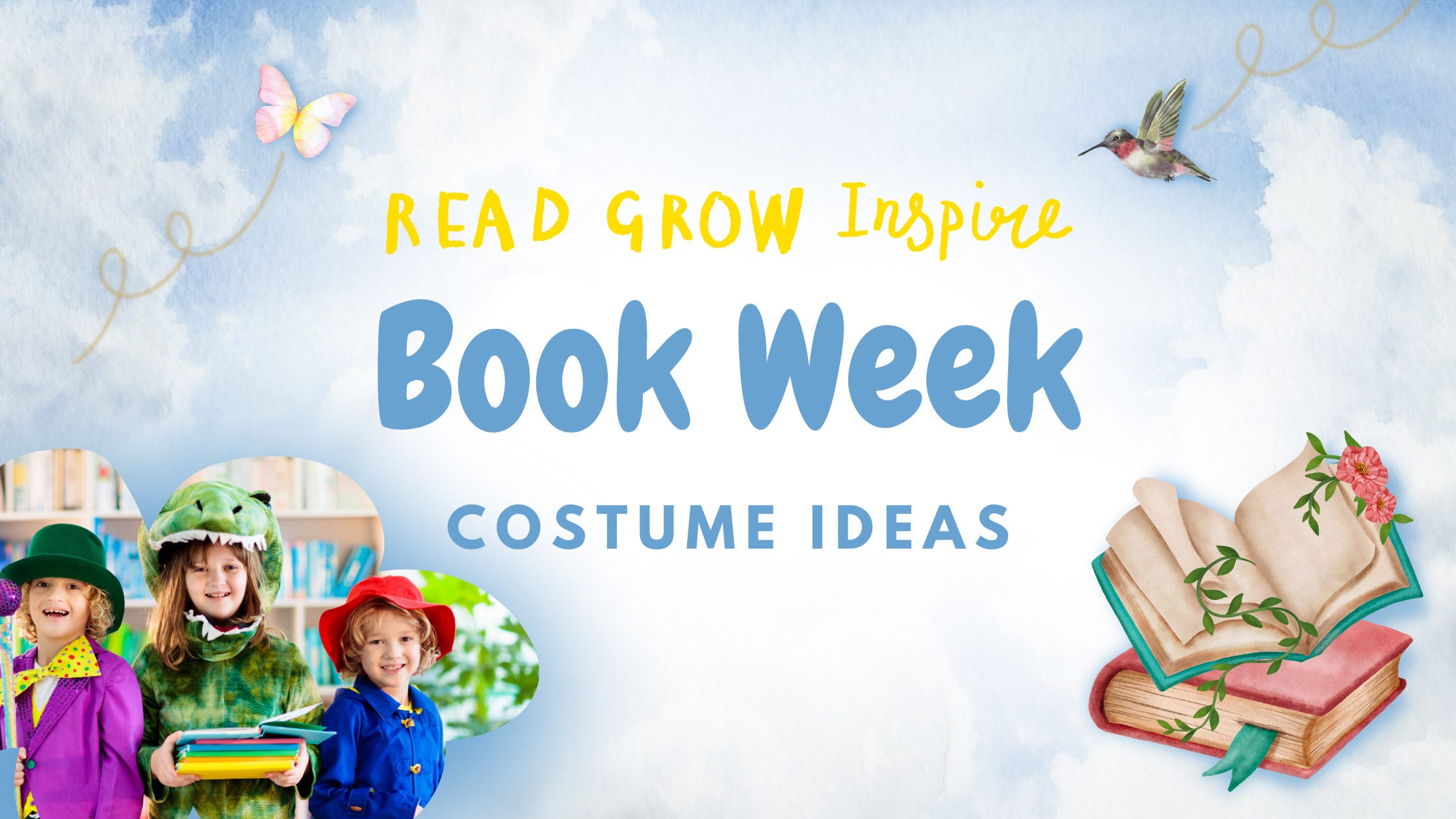 read grow inspire book week ideas