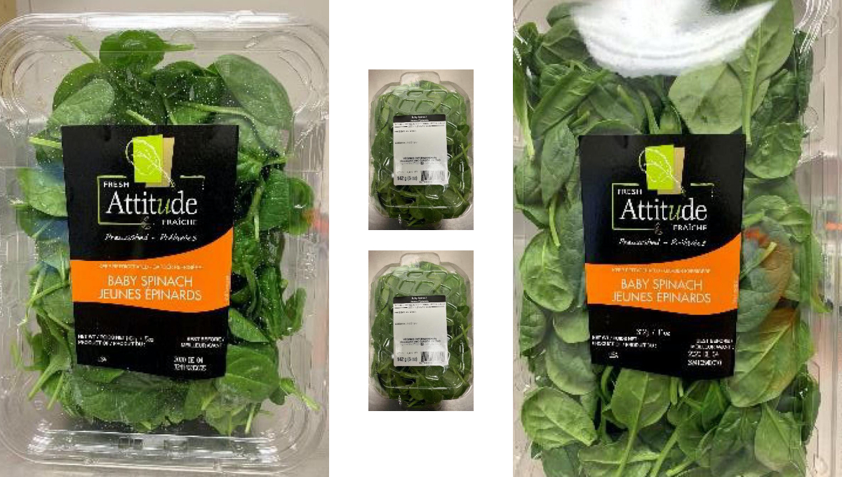 recall on spinach