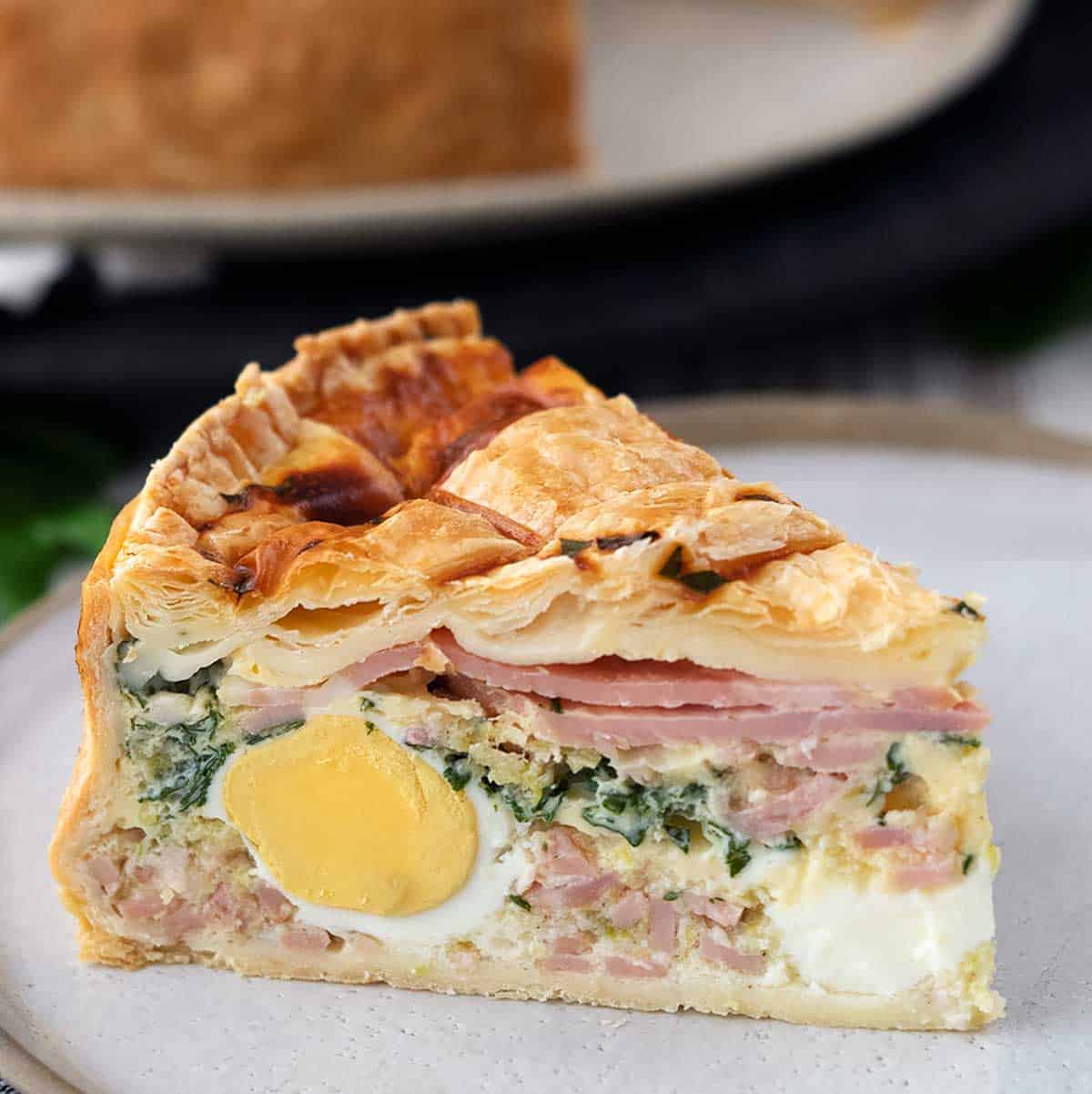 recipe for bacon and egg pie